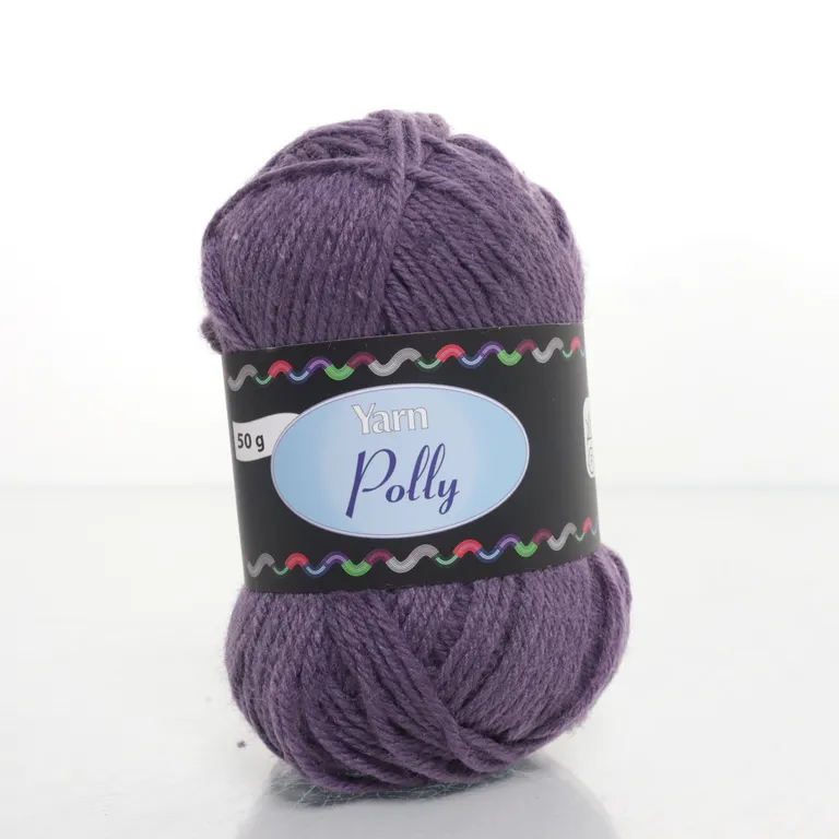 Garn (Lila) från Yarn Polly - Vinkel 2