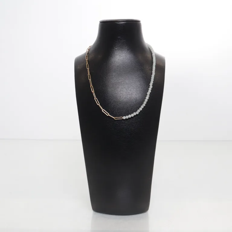 Halsband (Vit, Guldfärgad) från Zara Okänd metall