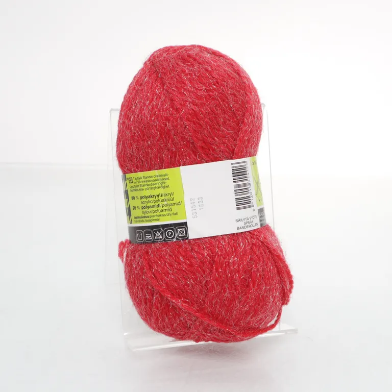 Garn (Röd) från Crystal - Vinkel 3