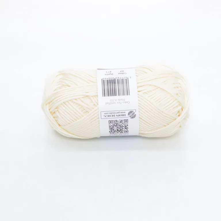 Garn (Beige) från Drops - Vinkel 3