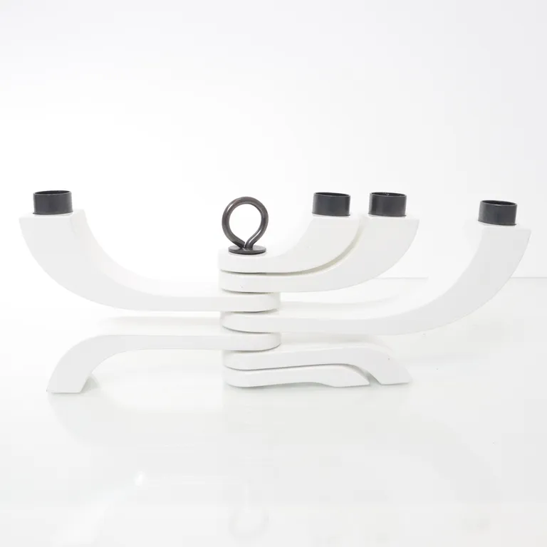 Ljusstake (Vit) från Design House Stockholm - Vinkel 2