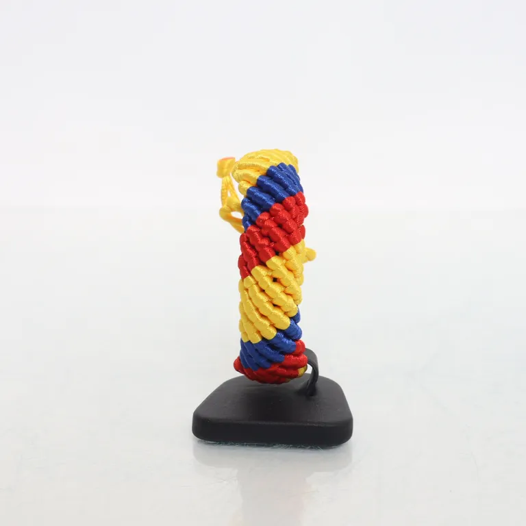 Armband (Röd, Blå, Gul) Okänd metall