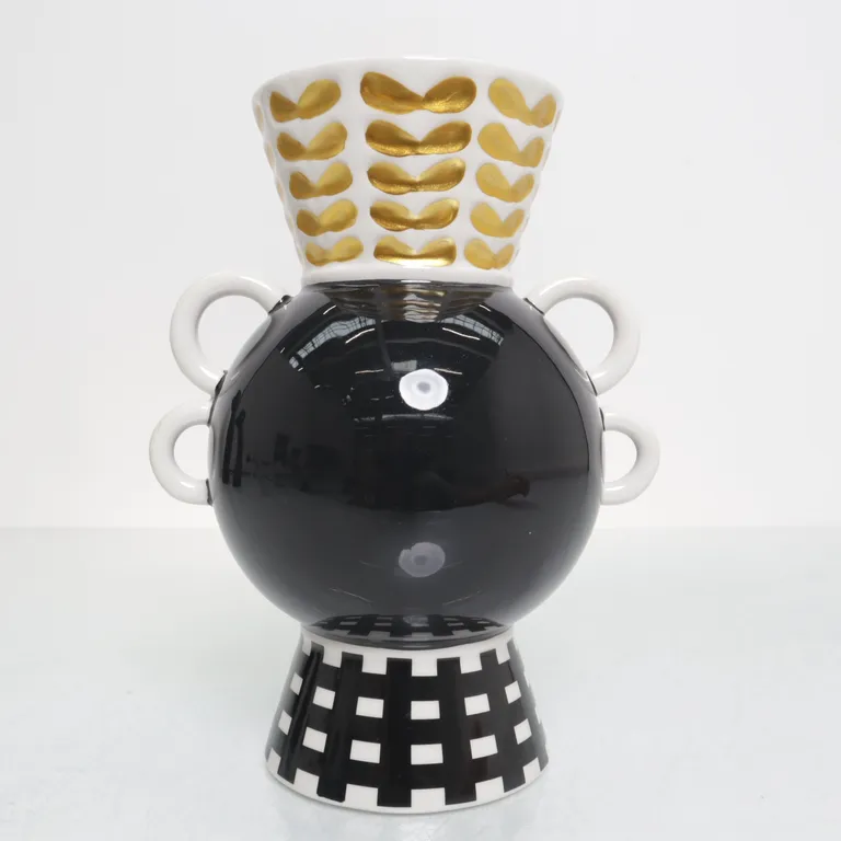 Vase (Schwarz, Mehrfarbig) - Winkel 2