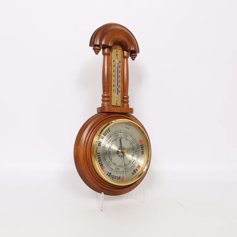 Barometer (Brun, Guldfärgad) från Tischer