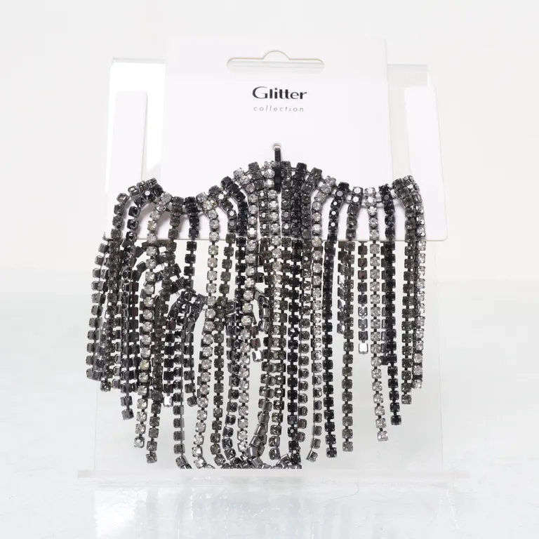 Choker (Svart, Grå) från Glitter Okänd metall