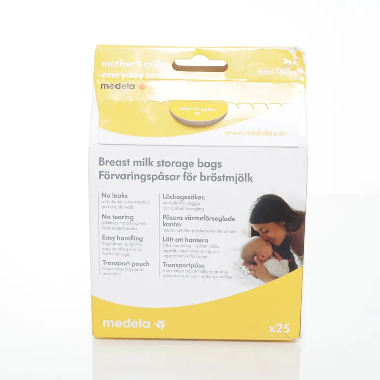 Amningstillbehör (Vit, Gul) från Medela - Vinkel 2