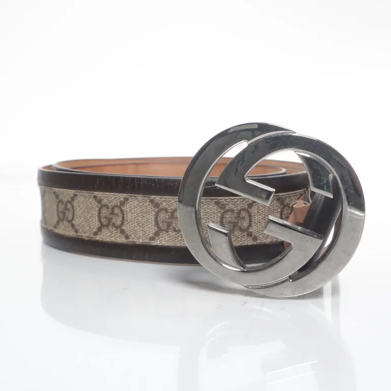 Bälte (GG Supreme Belt with Double G Buckle) från Gucci