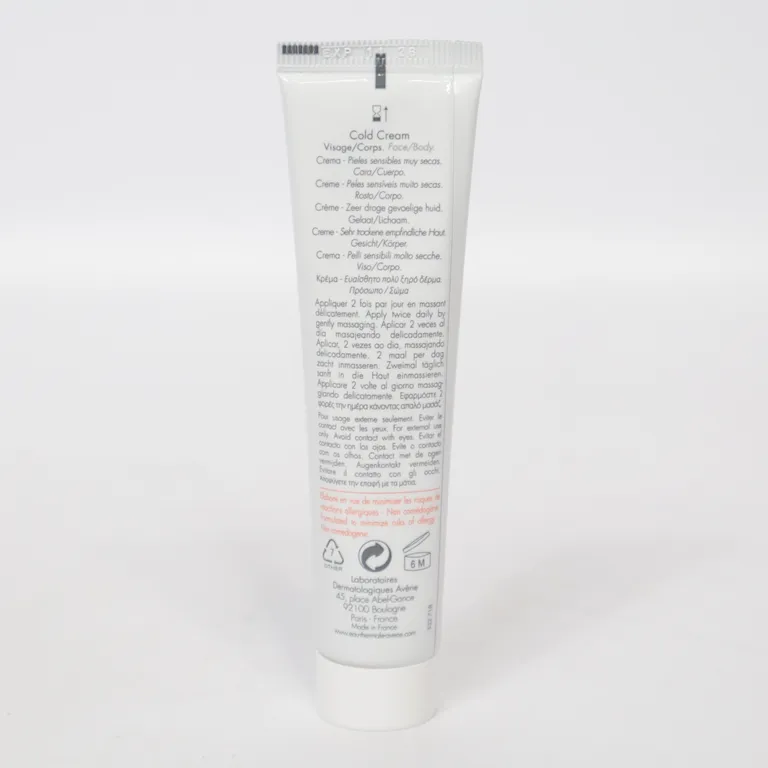 Body lotion (Cold Cream) från Eau Thermale Avène - Vinkel 3