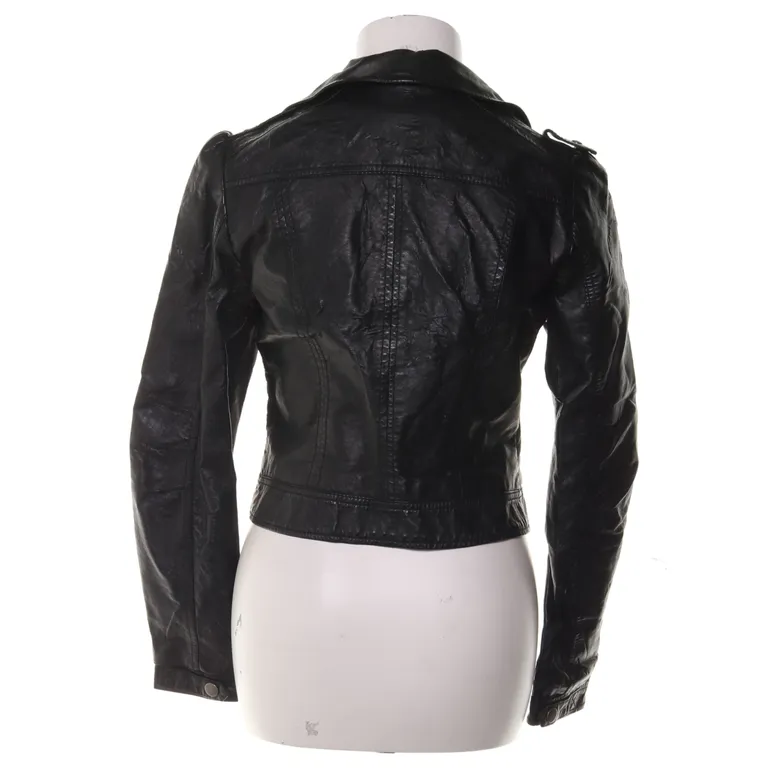 Skinnjacka (Svart) från H&M Skinn - Vinkel 3