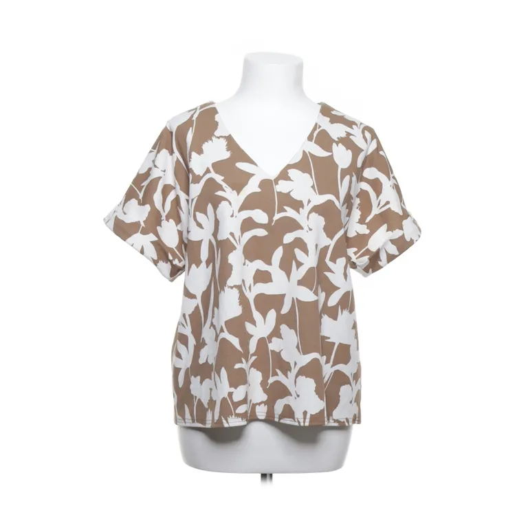 Topp (Brun, Vit) från Mello day Polyester, Elastan
