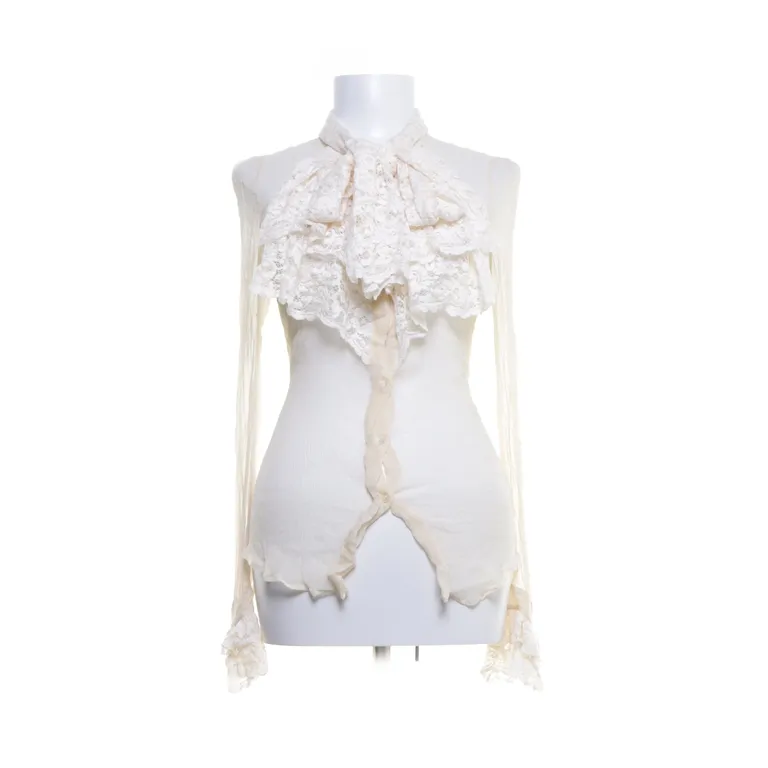 Topp (Beige) från Dolce & Gabbana Nylon, Viskos, Silke