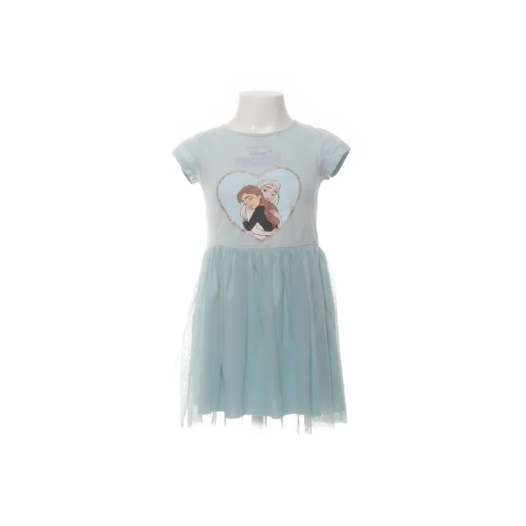 Klänning (Turkos) från Disney Frozen Polyester, Bomull