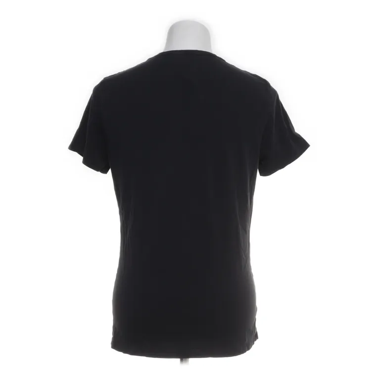 T-shirt (Svart) från Bread & Boxers Bomull, Elastan - Vinkel 2