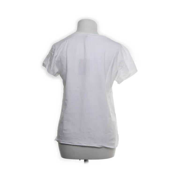 T-shirt (Vit) från Heart Kiss Bomull, Elastan - Vinkel 2
