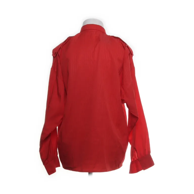 Skjorta (Röd) från Camicia Polyester, Bomull - Vinkel 2