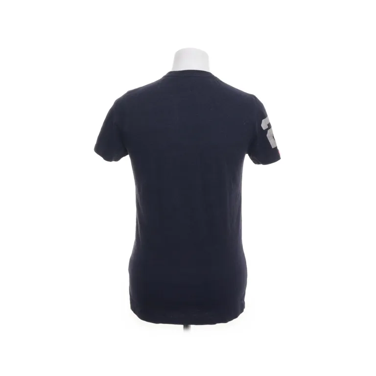 T-shirt (Blå) från Superdry Bomull, Viskos, Polyester - Vinkel 2