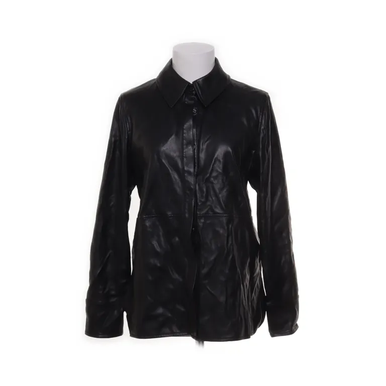 Överskjorta (Svart) från Gina Tricot Polyester, Polyuretan