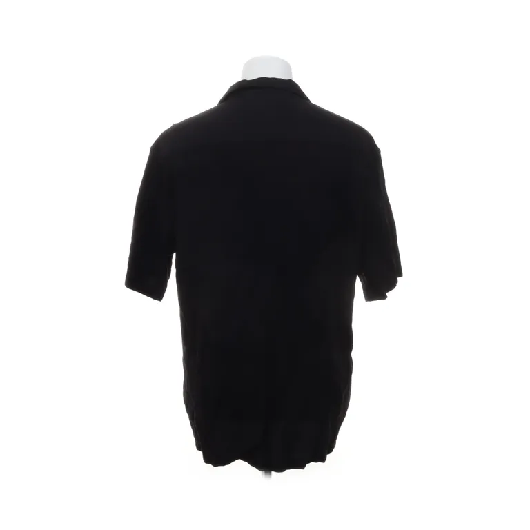 Chemise à manches courtes (Noir) de Zara Polyamide, Viscose - Angle 2