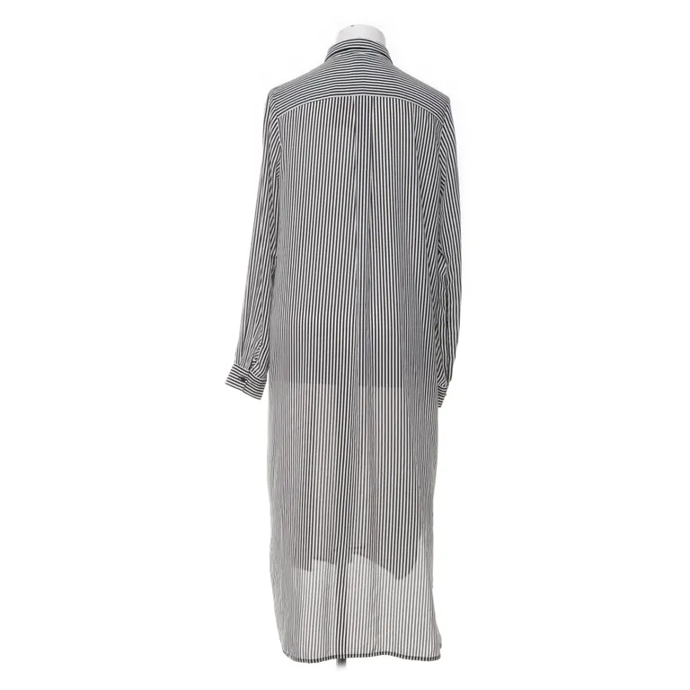 Skjortklänning (Svart, Vit) från Lindex Polyester - Vinkel 2