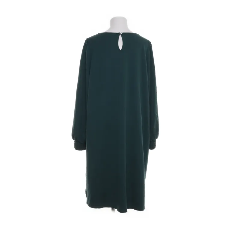 Klänning (Grön) från Indiska Elastan, Polyester, Viskos - Vinkel 2
