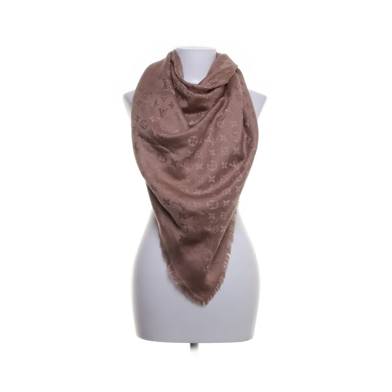 Sjal (Beige) från Louis Vuitton Silke, Ull