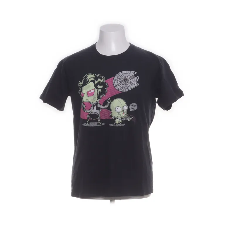 T-shirt (Svart) från Gildan Softstyle Bomull