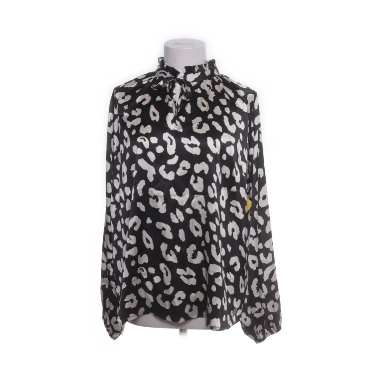 Knytblus (Svart, Vit) från Pernilla Wahlgren Design Polyester