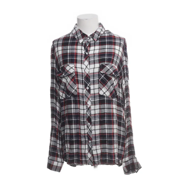 Flanellskjorta (Vit, Blå, Röd) från Designer