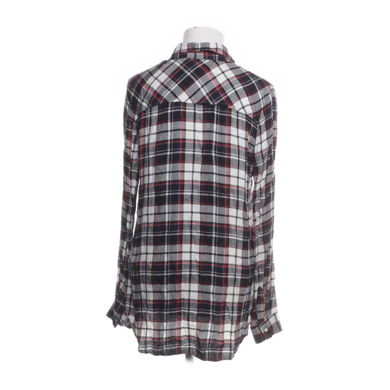 Flanellskjorta (Vit, Blå, Röd) från Designer - Vinkel 2