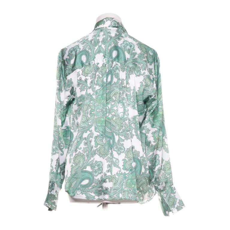 Blouse (Vert, Blanc) de Karmamia Polyester - Angle 2