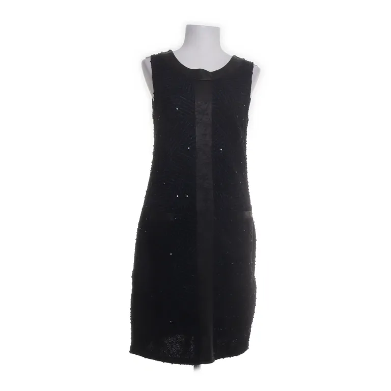 Klänning (Blå, Svart) Polyester, Elastan