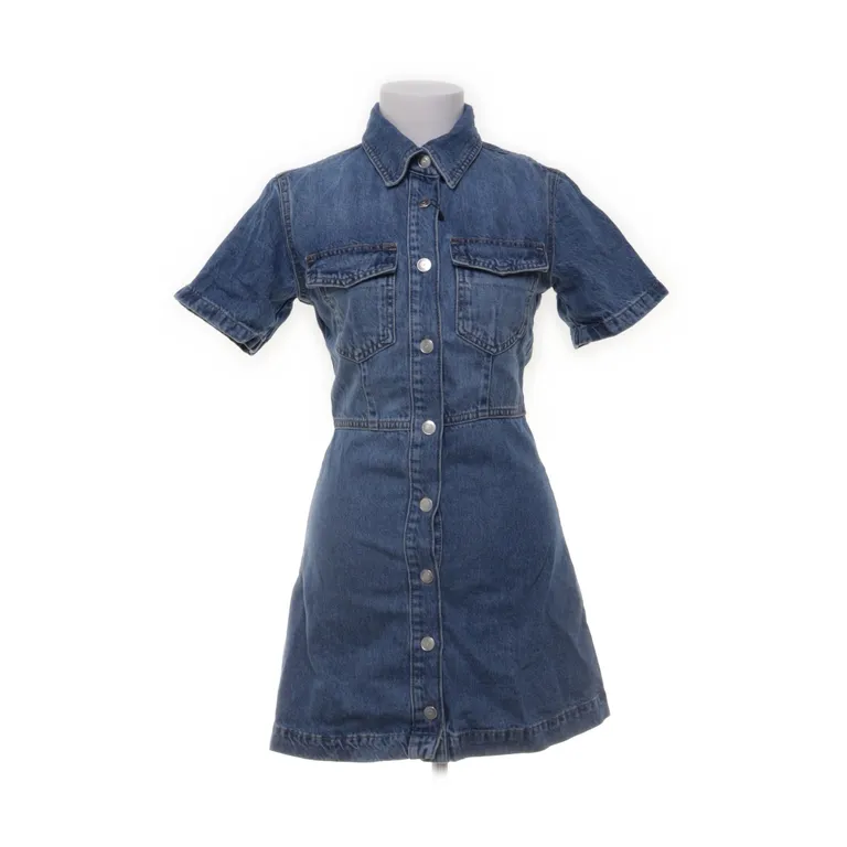 Jeansklänning (Blå) från Zara Bomull