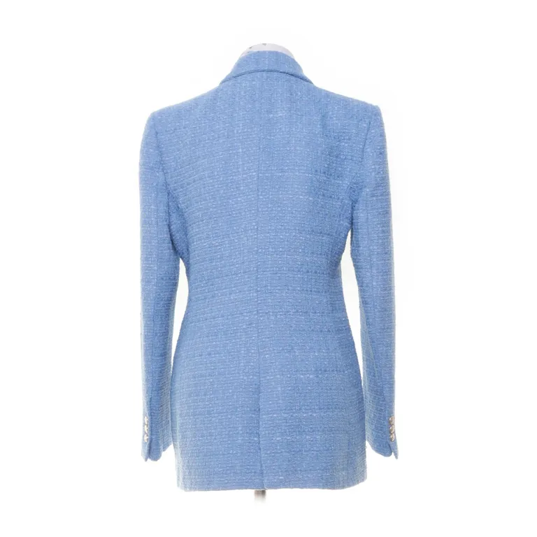 Kavaj (Blå) från Zara Polyester, Viskos - Vinkel 2