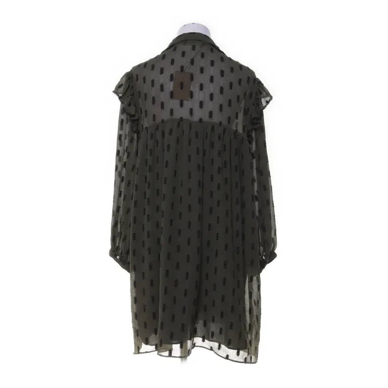 Mammaklänning (Grön, Flerfärgad) från Zara Polyester - Vinkel 2