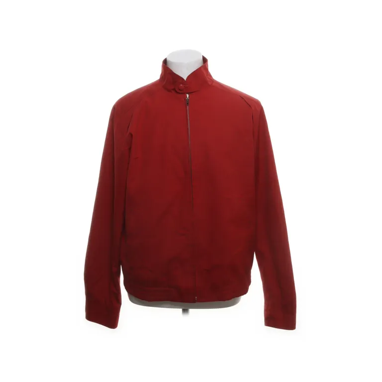 Jacka (Röd) från Windbreaker Polyester, Bomull