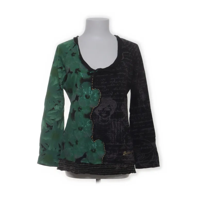 Top (Green, Black, Multicolored) from Desigual | Sellpy