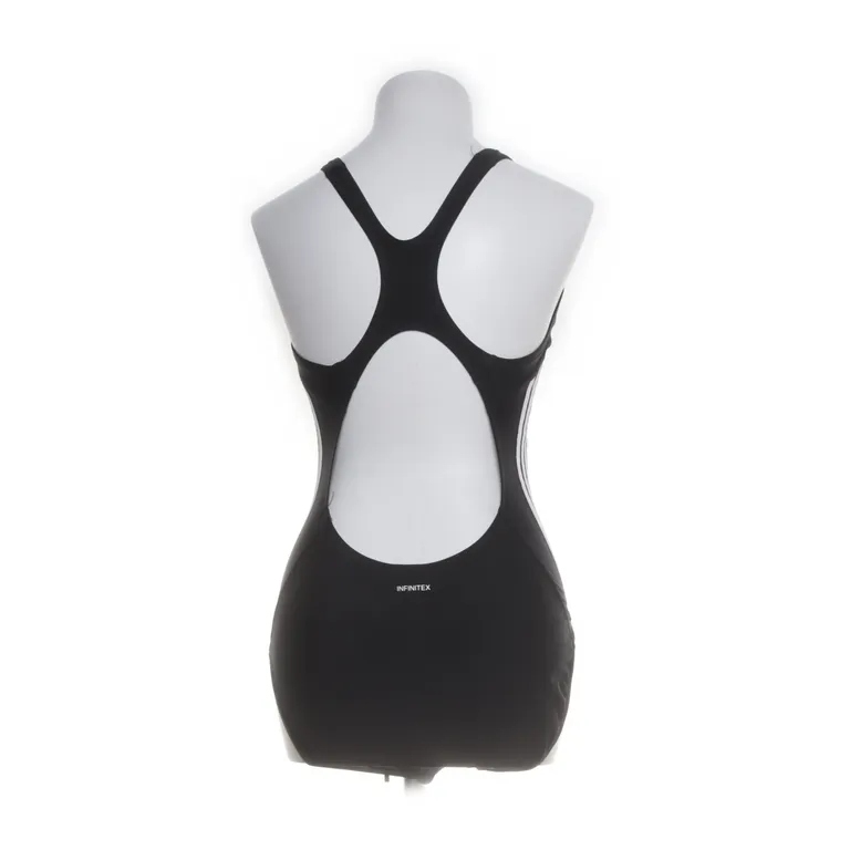 Maillot de bain une pièce (Noir) de Adidas Polyamide, Polyester, Élasthane - Angle 3