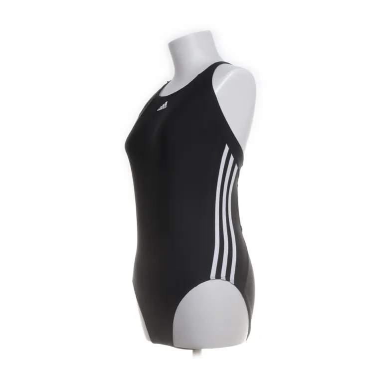 Maillot de bain une pièce (Noir) de Adidas Polyamide, Polyester, Élasthane - Angle 2
