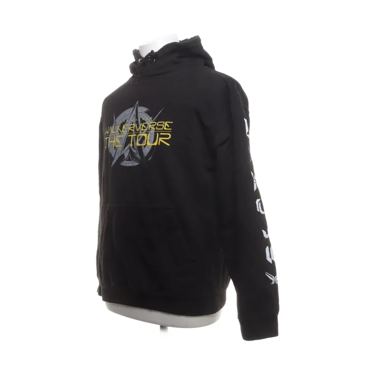 Huvtröja (Svart) från Alan Walker Bomull, Polyester - Vinkel 2
