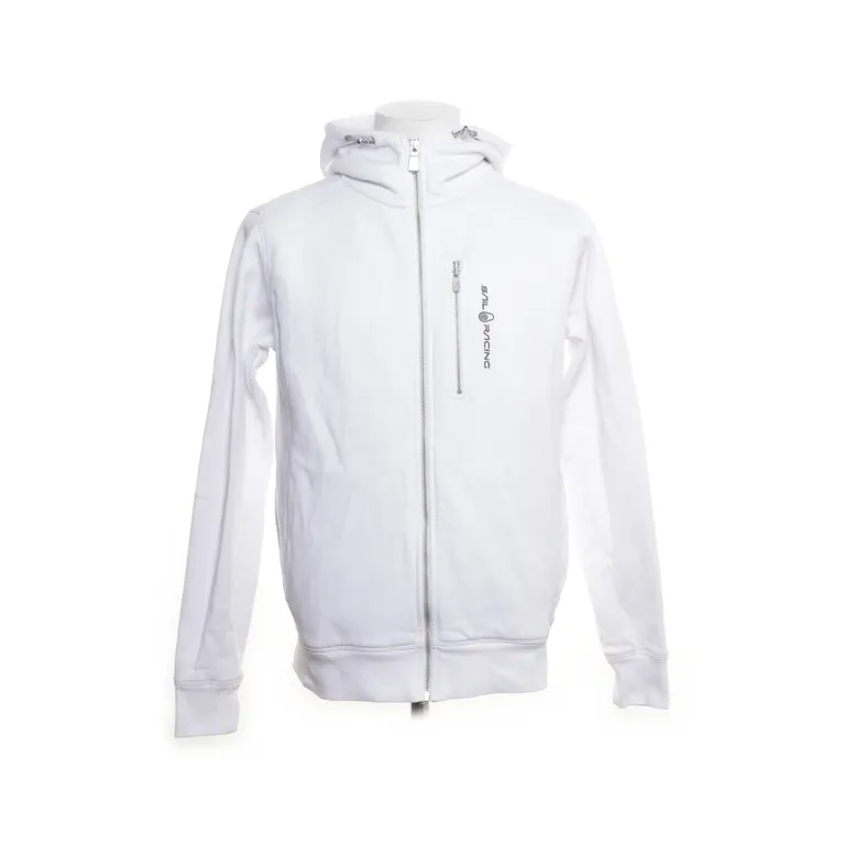 Huvtröja (Vit) från Sail Racing Polyester, Bomull