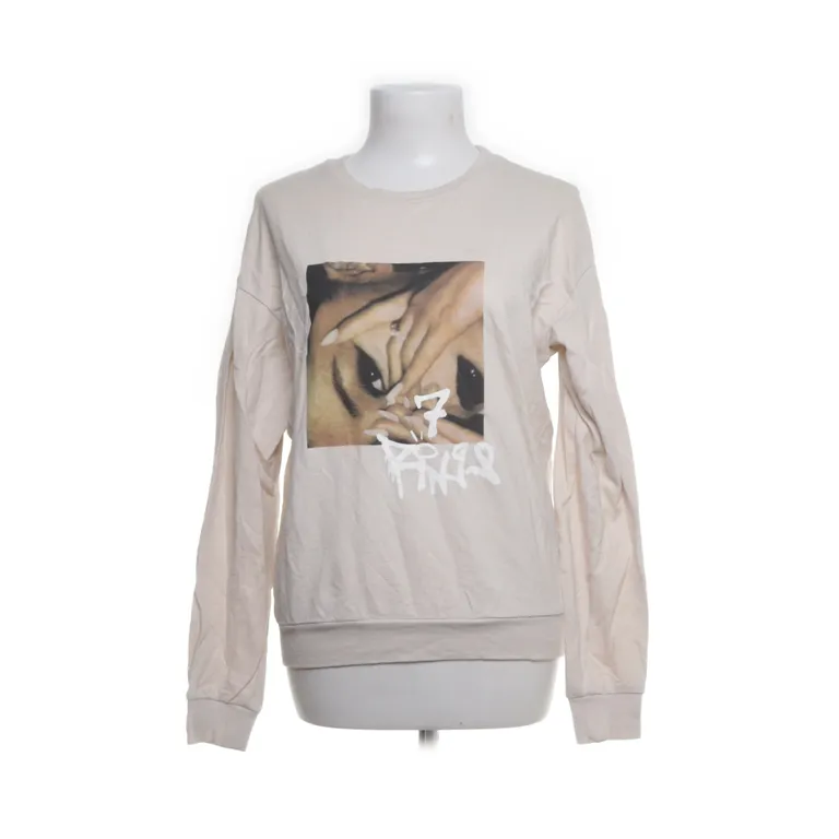 Collegetröja (Beige) från H&M x Ariana Grande Bomull