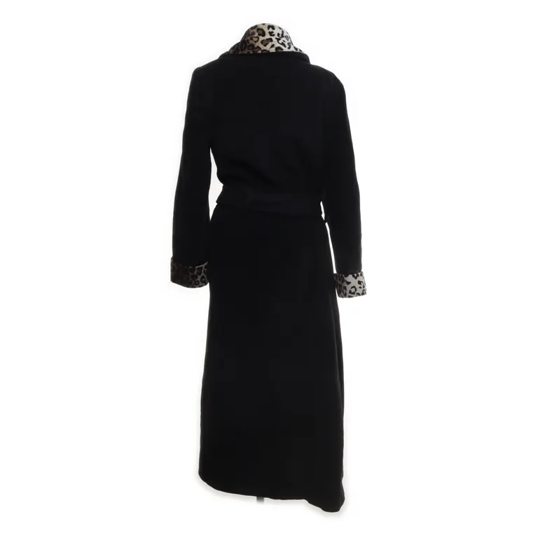 Manteau (Noir, Multicolore) de Motys Collection Cachemire, Polyamide, Laine - Angle 2