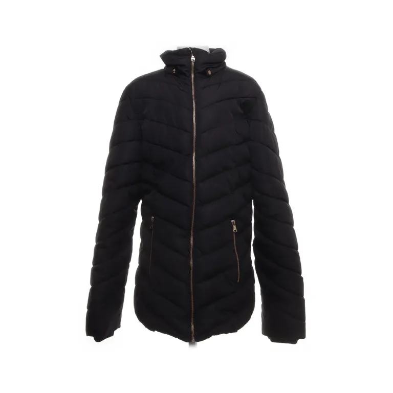 Jacka (Svart) från KappAhl Polyester, Päls