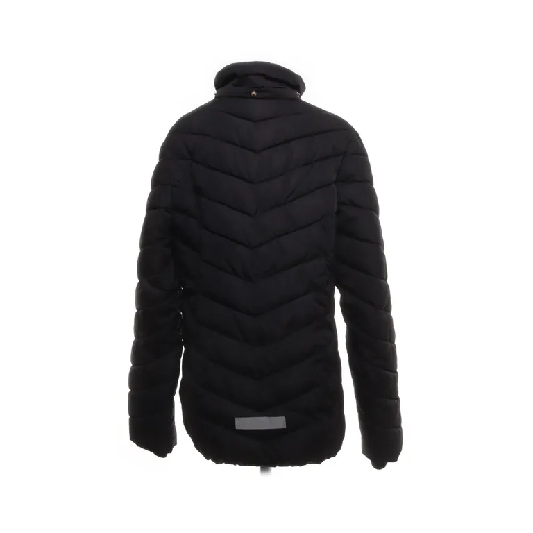 Jacka (Svart) från KappAhl Polyester, Päls - Vinkel 2