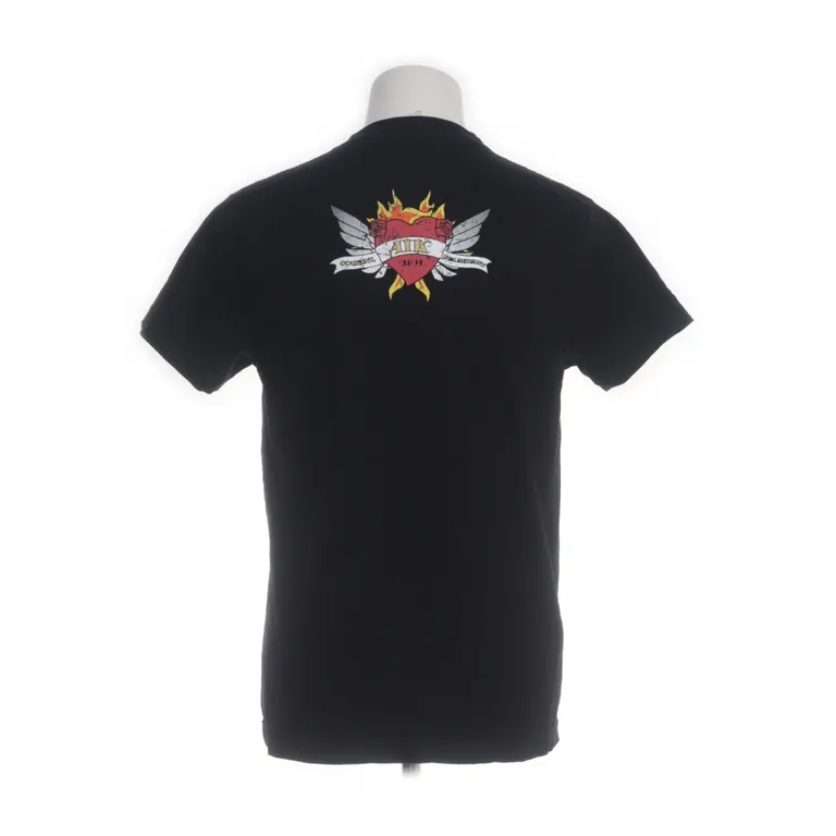 T-shirt (Svart) från Aikshop Bomull - Vinkel 2