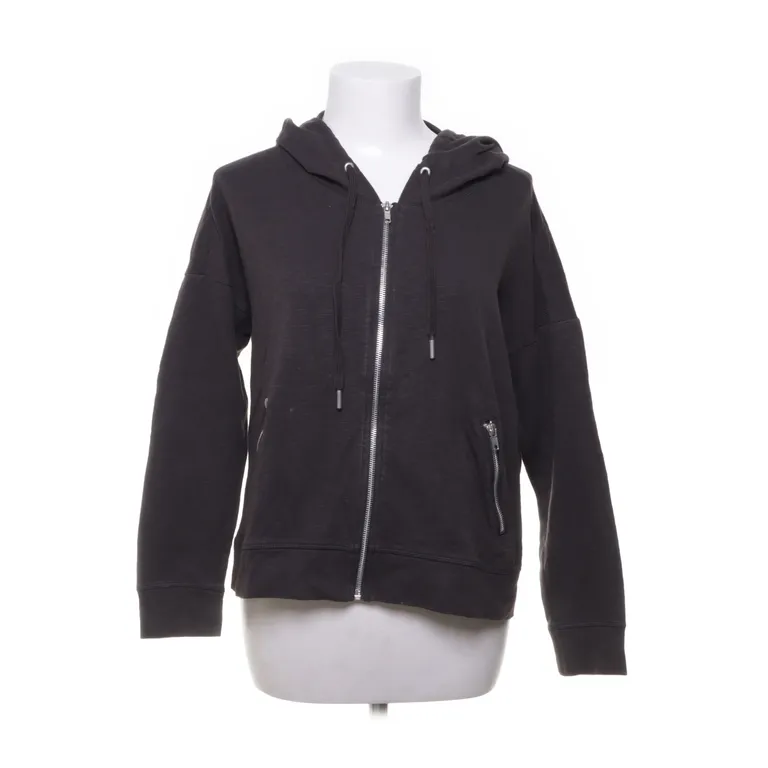 Sweat à capuche (Noir) de The Kooples Sport Coton, Élasthane