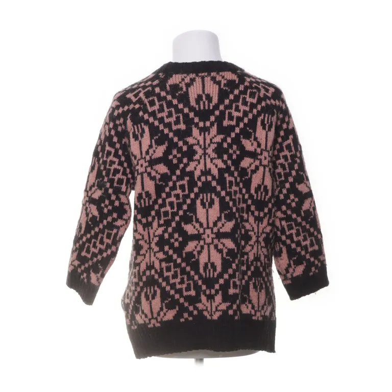 Tröja (Svart, Brun) från H&M Akryl, Ull, Alpackaull - Vinkel 2