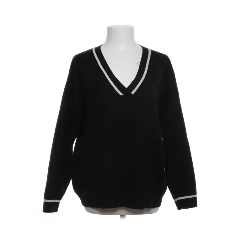 Pull-over (Noir) de Mango Viscose, Polyester, Polyamide