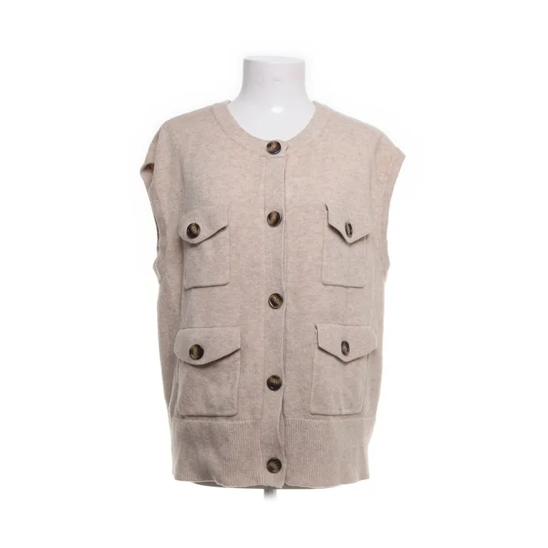 Väst (Beige) från Co'Couture Akryl, Polyester, Polyamid