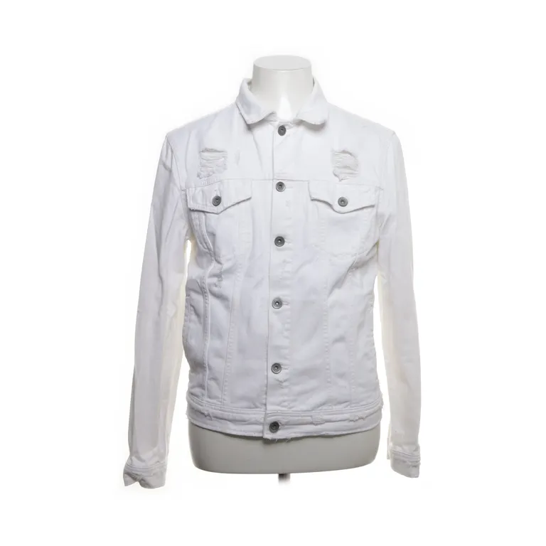 Veste en jean (Blanc) de Zara Man